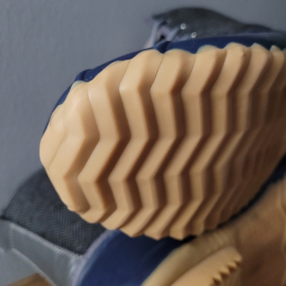 Chooka Eastlake Herringbone Gray Quilted Duck Boots Winter Sz 11 - Picture 11 of 12